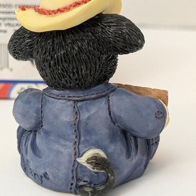 Vintage Mary's Moo Moos "Prime Choice" Figurine - Judge Cow With Box