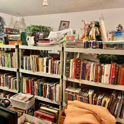 Sale Photo Thumbnail #150: Crazy book collection. 