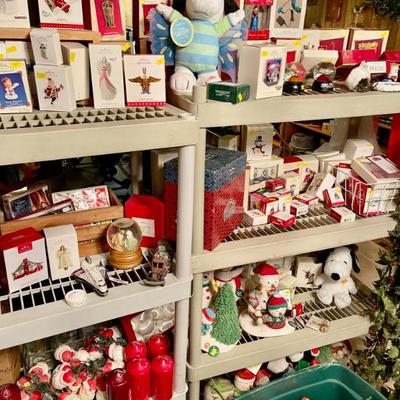 Sale Photo Thumbnail #152: Hallmark section most new in boxes 