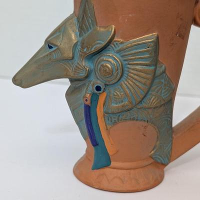 1994 Applause Stargate Anubis Figural Mug Le Studio Canal+ Terracotta Ceramic Cup