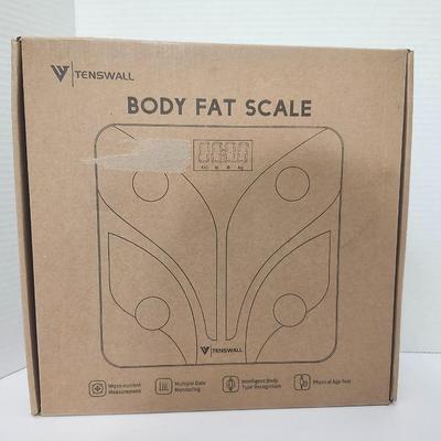 Tenswall Digital Body Fat Scale Smart Bathroom Scale Micro Current Measurement Health Monitor