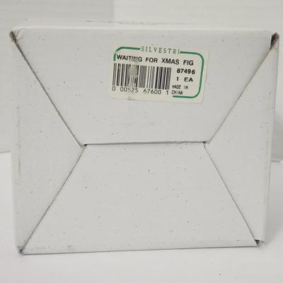 Charming Tails Waiting for Xmas Figurine Fitz and Floyd Holiday Mouse Collectible with Original Box