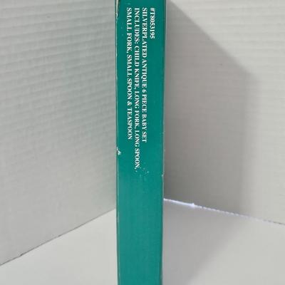 Towle "Antique" T8053195 Silver Plated 6-Piece Baby Flatware Set Utensils