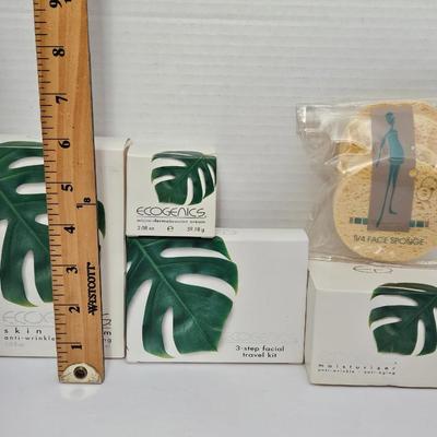 Lot of Ecogenics Skincare "Fruit Medley" Micro-Dermabrasion Cream & Serum NIB