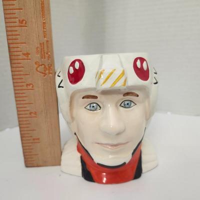 Sigma Tastesetter Sci Fi Pilot Helmet Head Mug Made in Japan Hand Decorated Ceramic