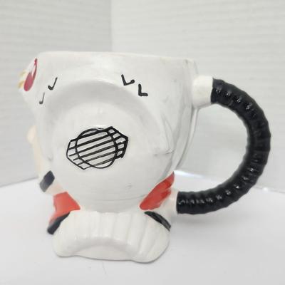 Sigma Tastesetter Sci Fi Pilot Helmet Head Mug Made in Japan Hand Decorated Ceramic