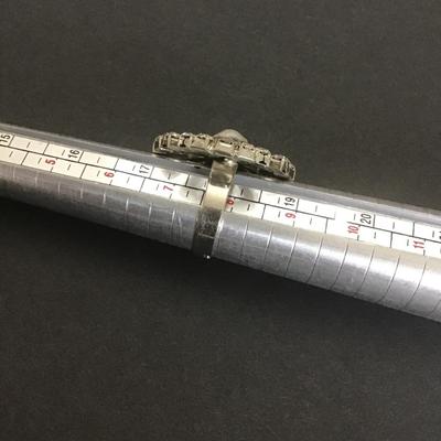 Sale Photo Thumbnail #181: Beautiful AB and clear rhinestone Fashion ring
Please see attached photos