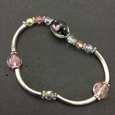 Beautiful glass bead bracelet