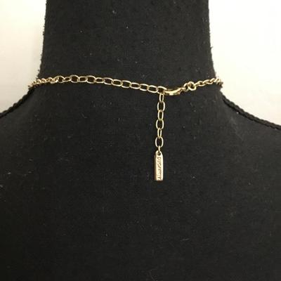 Gold tone, sugar fix necklace