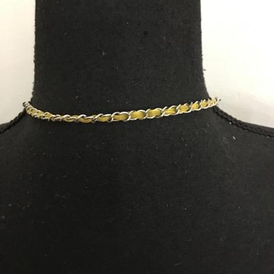 Unique, rare, vintage, Silver tone, glass, bead statement, necklace