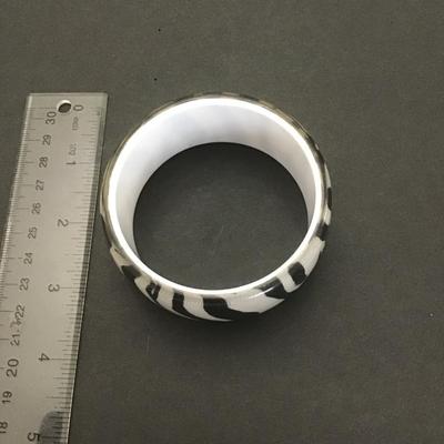 Very cute zebra design cuff bracelet