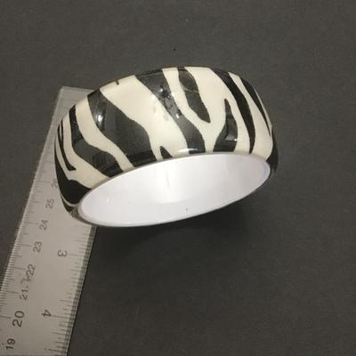 Very cute zebra design cuff bracelet