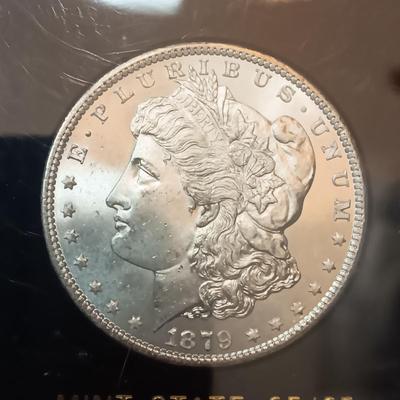 1879 MINT STATE 65/65 MORGAN SILVER DOLLAR