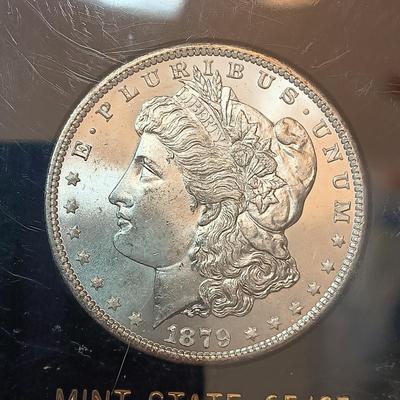 1879 MINT STATE 65/65 MORGAN SILVER DOLLAR