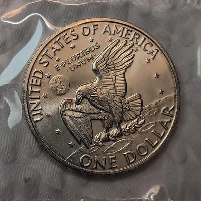 1972 UNC EISENHOWER SILVER DOLLAR