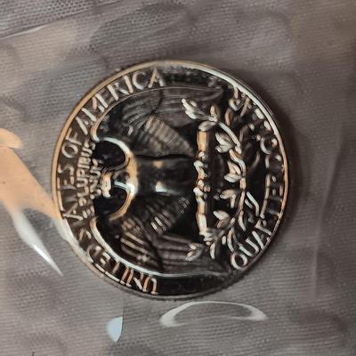 TWO UNC 1963 SILVER QUARTERS