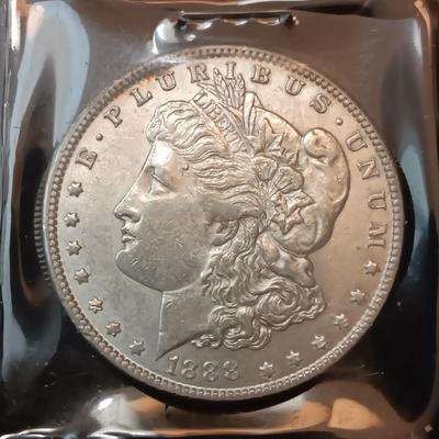 1888 MORGAN SILVER DOLLAR