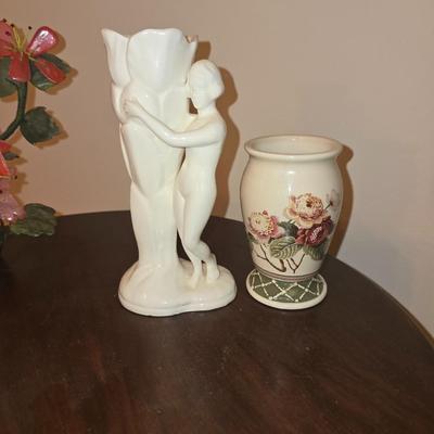 Feminine Vase and small floral vase
