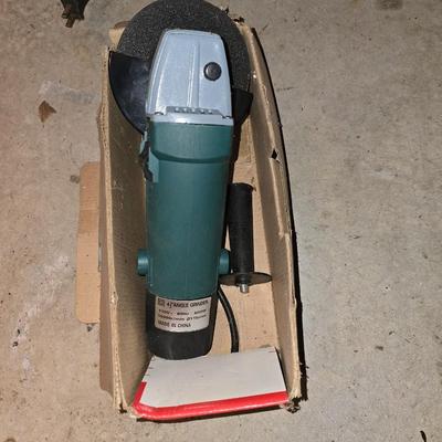 4" angle grinder