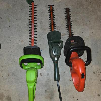 Hedge trimmer lot