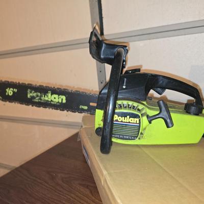 Poulan chainsaw