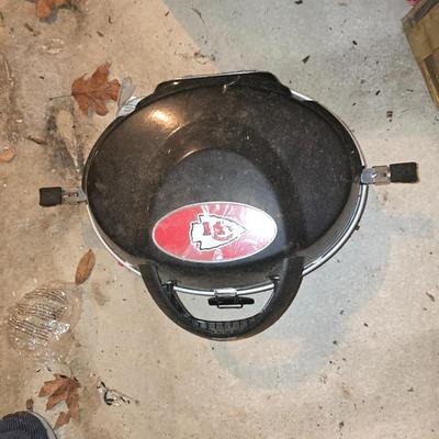 KC chiefs tailgate grill