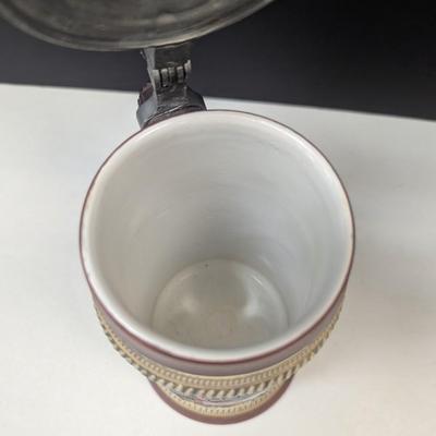 Vintage Thewalt Regimental German Beer Stein #1