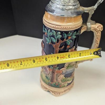 Swiss Musical Movement German Beer Stein #2