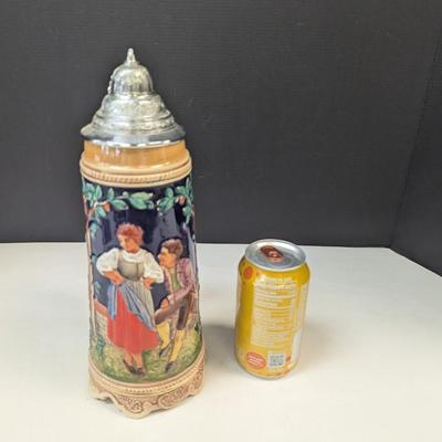 Swiss Musical Movement German Beer Stein #2