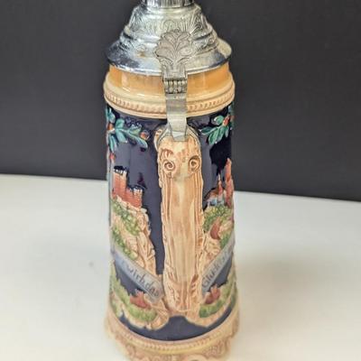 Swiss Musical Movement German Beer Stein #2