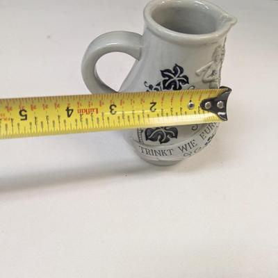 Vintage Trinkt Wie Eure Vater Aus Stein Den Wein German Pitcher