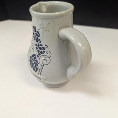 Vintage Trinkt Wie Eure Vater Aus Stein Den Wein German Pitcher