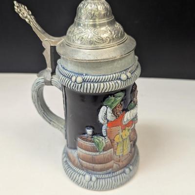 Vintage Original King 3 German Beer Stein #11