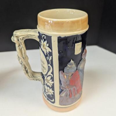Vintage Made In Germany Beer Steins Copyright Musterschutz #12