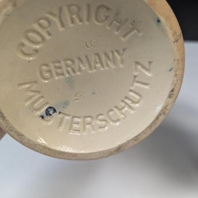 Vintage Made In Germany Beer Steins Copyright Musterschutz #12