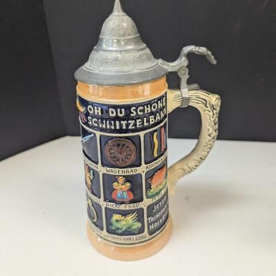 Vintage Made In Germany Beer Steins Copyright Musterschutz #12