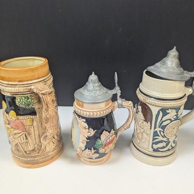 Vintage German Beer Steins #15