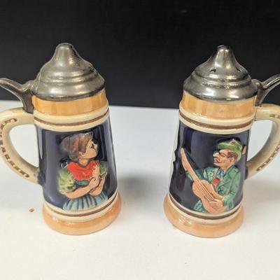 Vintage German Salt & Pepper Shakers