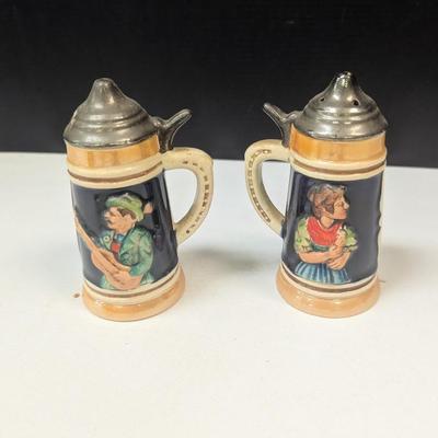 Vintage German Salt & Pepper Shakers