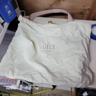 Sale Photo Thumbnail #141: It's leather and about 15" wide and 12" tall not counting the strap