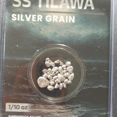 Silver from Shipwreck..SS Tilawa