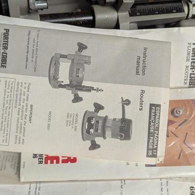 Porter Cable Router Base Model 6931 w/ Case