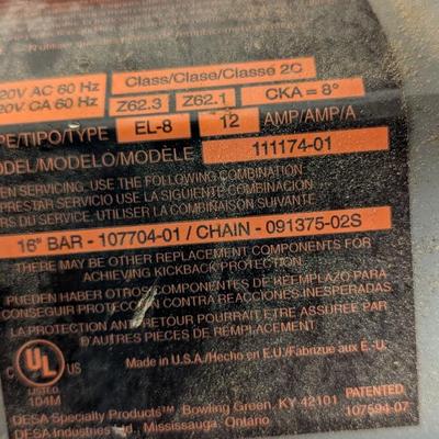 16" 3.5 Peak HP Remington Model 111174-01