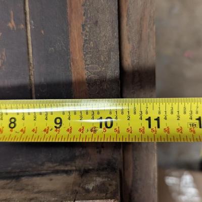 Antique Wooden Mantle Approx 45" Long & 11" Wide