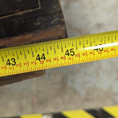 Antique Wooden Mantle Approx 45" Long & 11" Wide