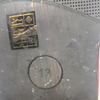 EJ Samuel Red & Black Size 13 & David Stone Size 13