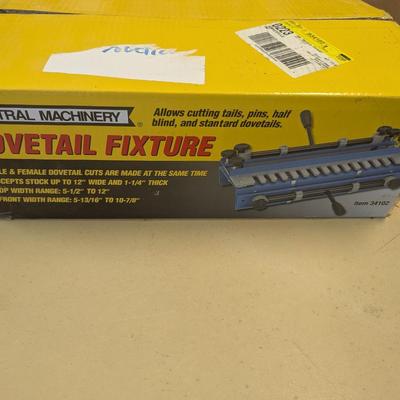 Central Machinery Dovetail Fixture