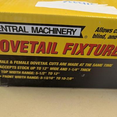 Central Machinery Dovetail Fixture