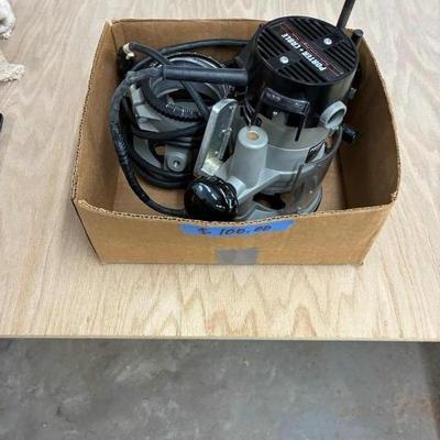 New Porter cable router md# 6912 motor,md# 6931 base,and 6912 base $100.00