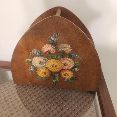 Wooden Magazine holder